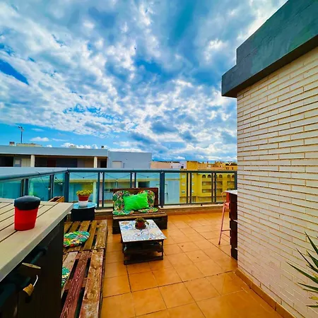 Attic Terrace 360 Moncofa Apartment Moncofar Exterior photo