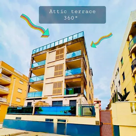 Attic Terrace 360 Moncofa Apartment Moncofar Exterior photo
